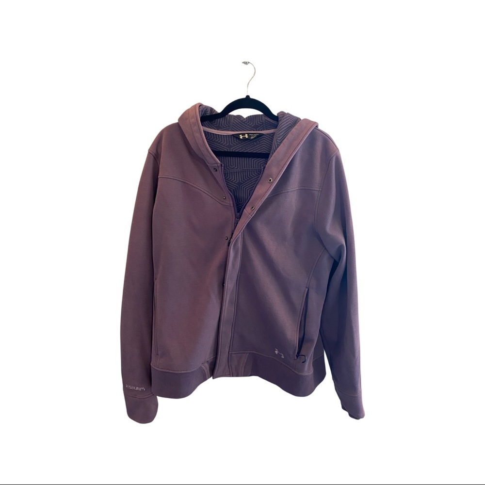 Purple Under Armor Jacket with Hood